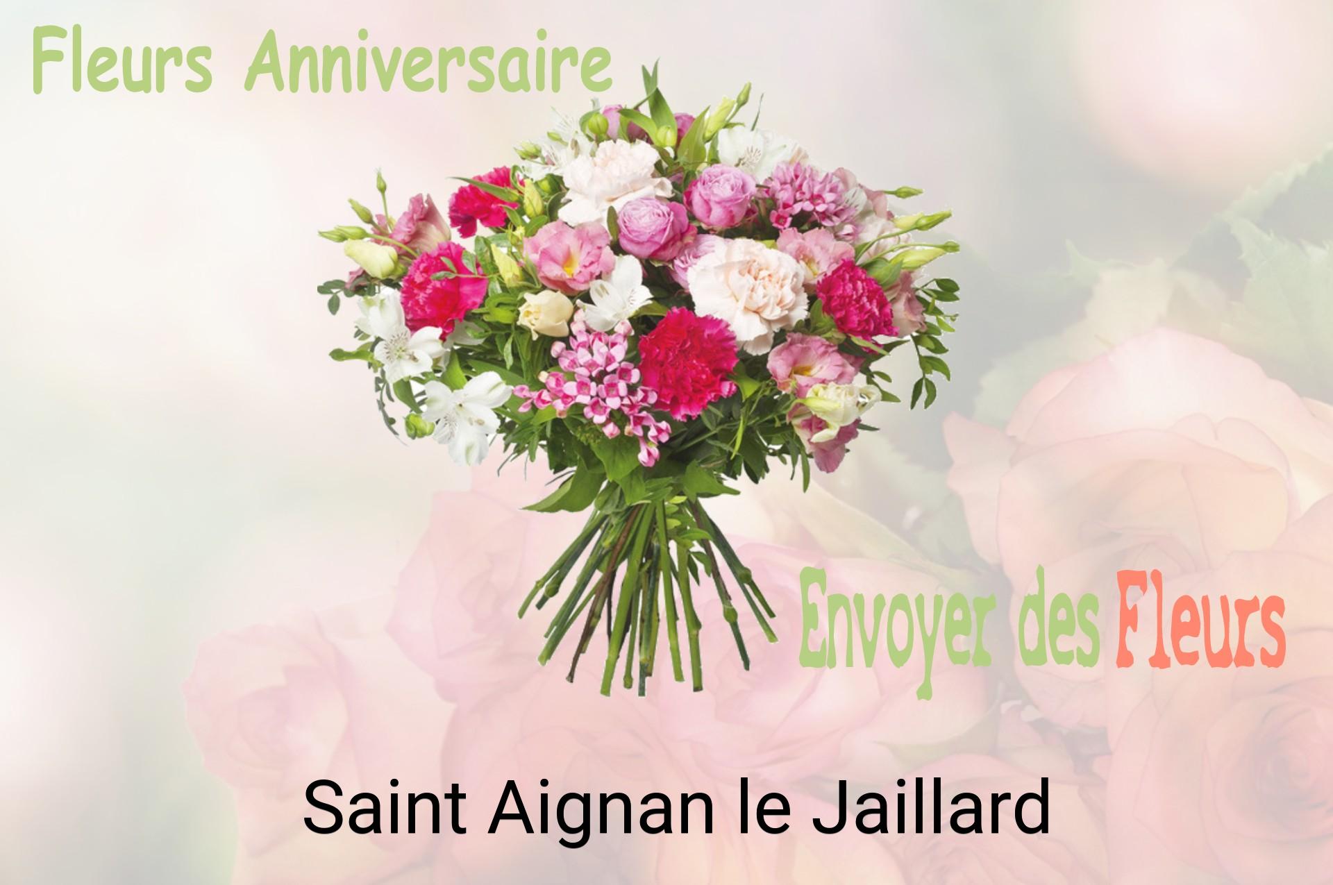Bouquet de fleurs d’anniversaire livré à Saint-Aignan-le-Jaillard