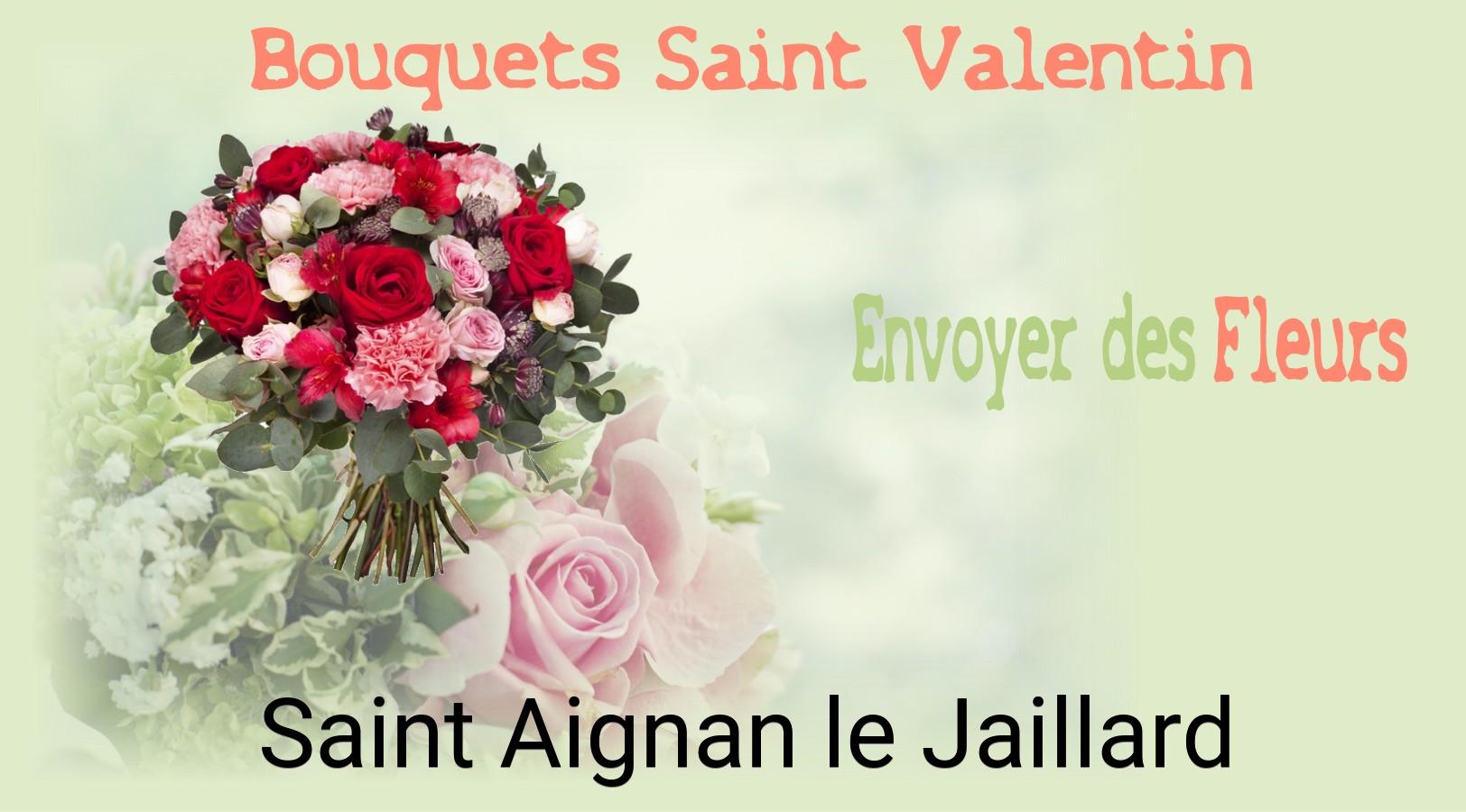 Roses de Saint-Valentin livrées à Saint-Aignan-le-Jaillard